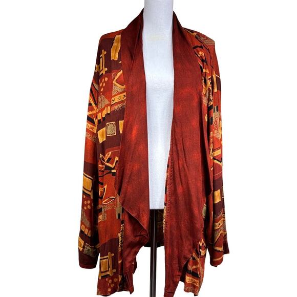 Southwest Indian Foundation Jacket, vintage, bohemian, western, earthy, desert - Picture 1 of 5